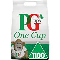 Los mejores  - Bolsitas de té PG Tips One Cup Pyramid- paquete de 1 (Total 1100 bolsitas de té)